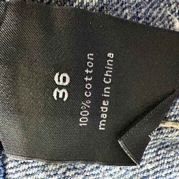 Sean John Mens Size‎ 36 Blue Bermuda Shorts Denim Cotton - Picture 7 of 11